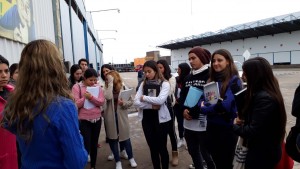 Alumnos de Lic. en Nutrición visitan el Banco de alimentos