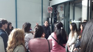 Alumnos de Lic. en Nutrición visitan el Banco de alimentos
