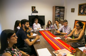 Firma de convenio entre UCSE y Escenarios Saludables