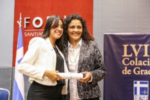 Acto académico de la LVIII Colación de Grados