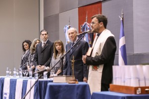 Acto académico de la LVIII Colación de Grados