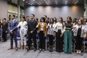 Acto académico de la LVIII Colación de Grados